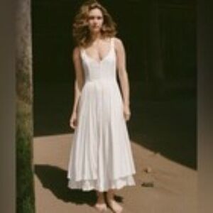 Share  Christy Dawn Nicks Dress Small Alabaster / White Sold out Online